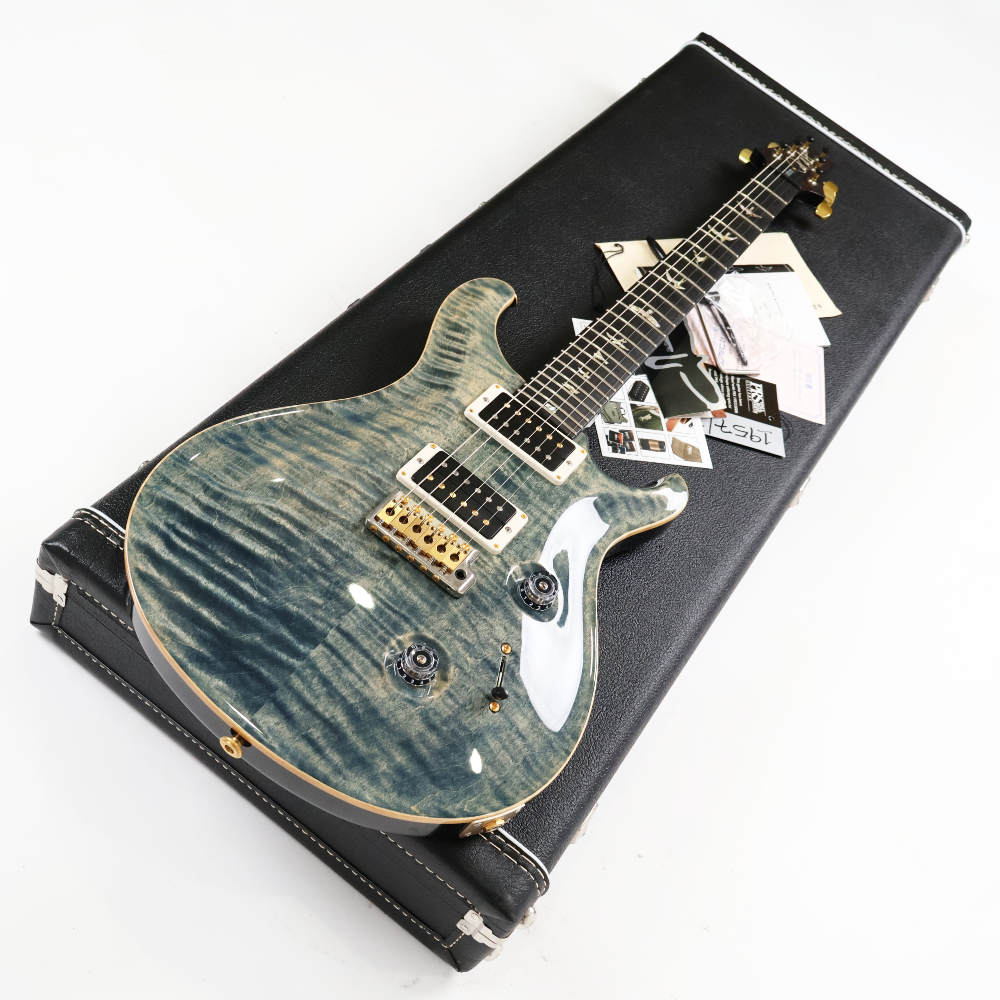 【中古】 エレキギター PRS Custom 24 KID Limited Ebony FingerBoard Faded Whale Blue 2014年製 Paul Reed Smith