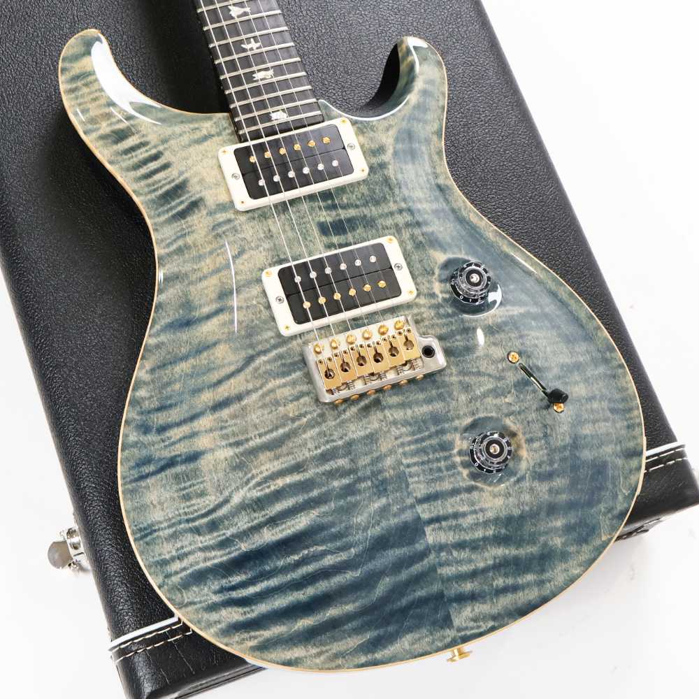 【中古】 エレキギター PRS Custom 24 KID Limited Ebony FingerBoard Faded Whale Blue 2014年製 Paul Reed Smith ボディ画像 
