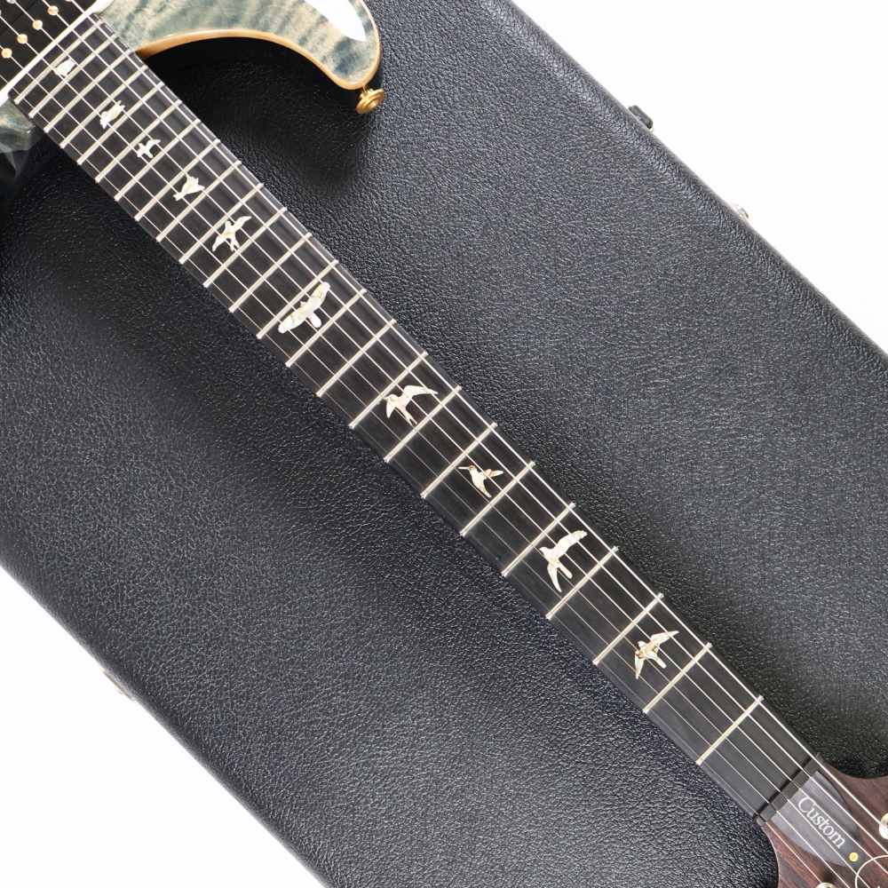 【中古】 エレキギター PRS Custom 24 KID Limited Ebony FingerBoard Faded Whale Blue 2014年製 Paul Reed Smith ネック