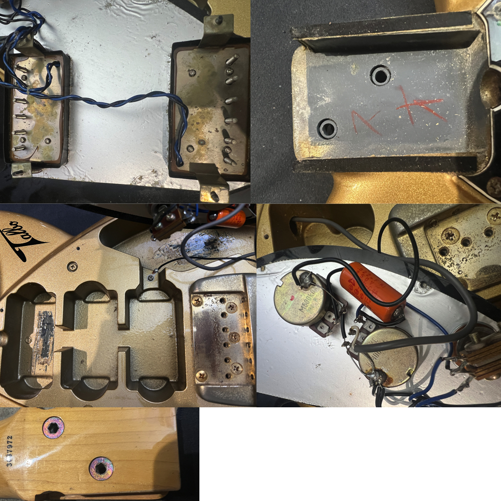 【中古】 TOKAI トーカイ A-100D Talbo BLAZING FIRE GM 1983年製 エレキギター ピックアップ
