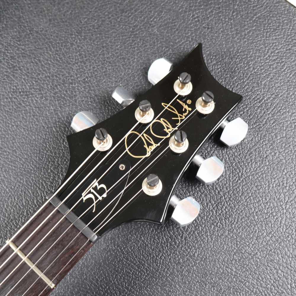 【中古】 エレキギター PRS 513 Custom Color(Eriza Verde Smokeburst?) 2011年製 Paul Reed Smith ノン10 ナイストップ 希少な513 ヘッド画像