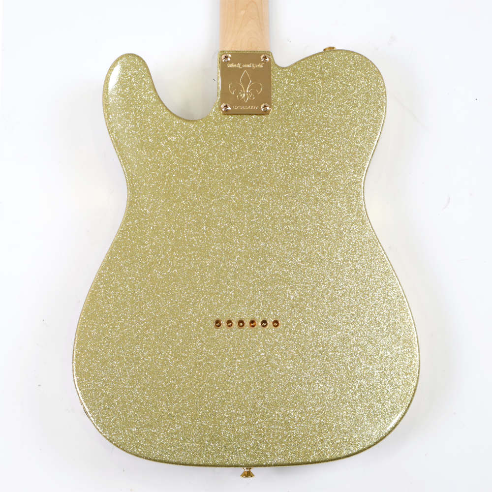 【中古】 エレキギター Fender Custom Shop TBC  1963 Telecaster NOS Black and Gold 2008年製 フェンダー カスタムショップ テレキャスター ブラック ＆ ゴールド 詳細画像