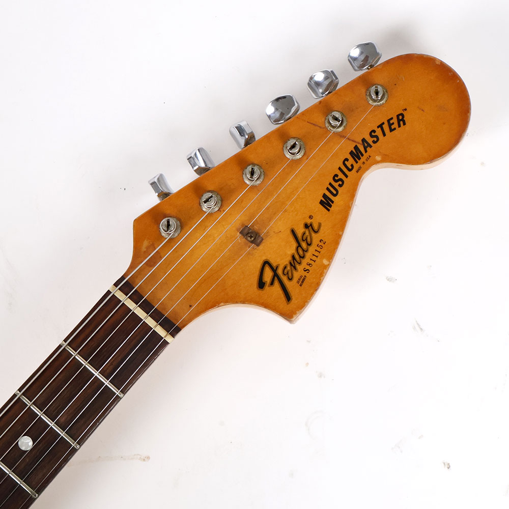 【中古】フェンダー ミュージックマスター Fender Musicmaster Black 1980年製 ヴィンテージ エレキギター ヘッド