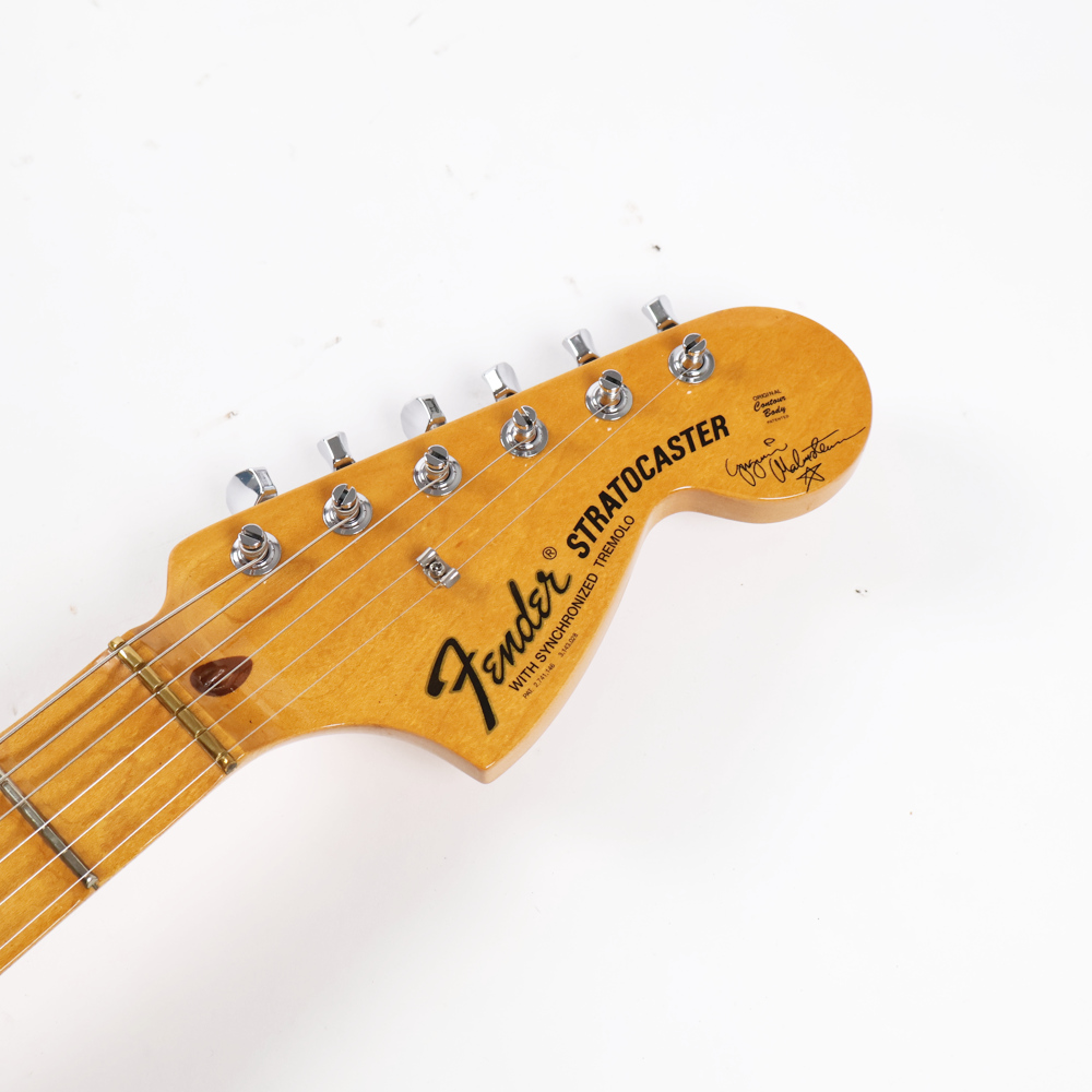 【中古】 エレキギター Fender Yngwie Malmsteen Stratocaster Maple FingerBoard Vintage White 2003年製 フェンダー イングヴェイ・マルムスティーン ストラトキャスター Dimarzioピックアップ搭載 ヘッド