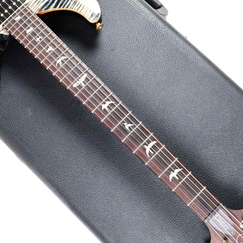 【中古】 エレキギター PRS Custom 24 10Top Faded Whale Blue 2024年製 約3.44kg 軽量個体 ’24スペック Paul Reed Smith ネック