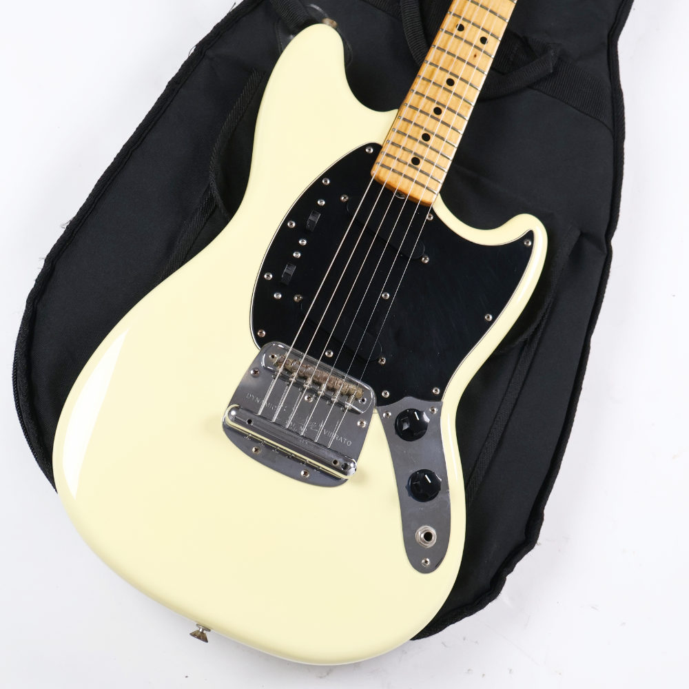 【中古】 エレキギター Fender USA Mustang refinish WH 1979年製 フェンダー ムスタング ボディ画像