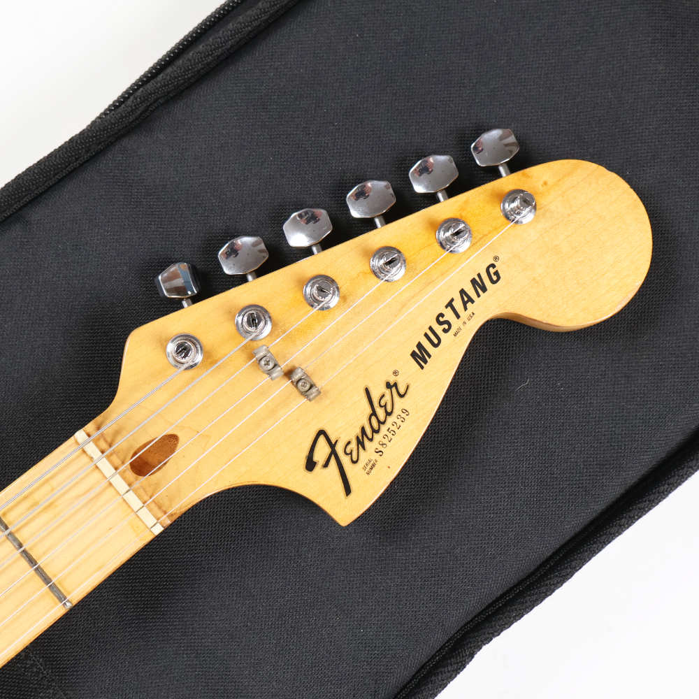 【中古】 エレキギター Fender USA Mustang refinish WH 1979年製 フェンダー ムスタング ヘッド画像