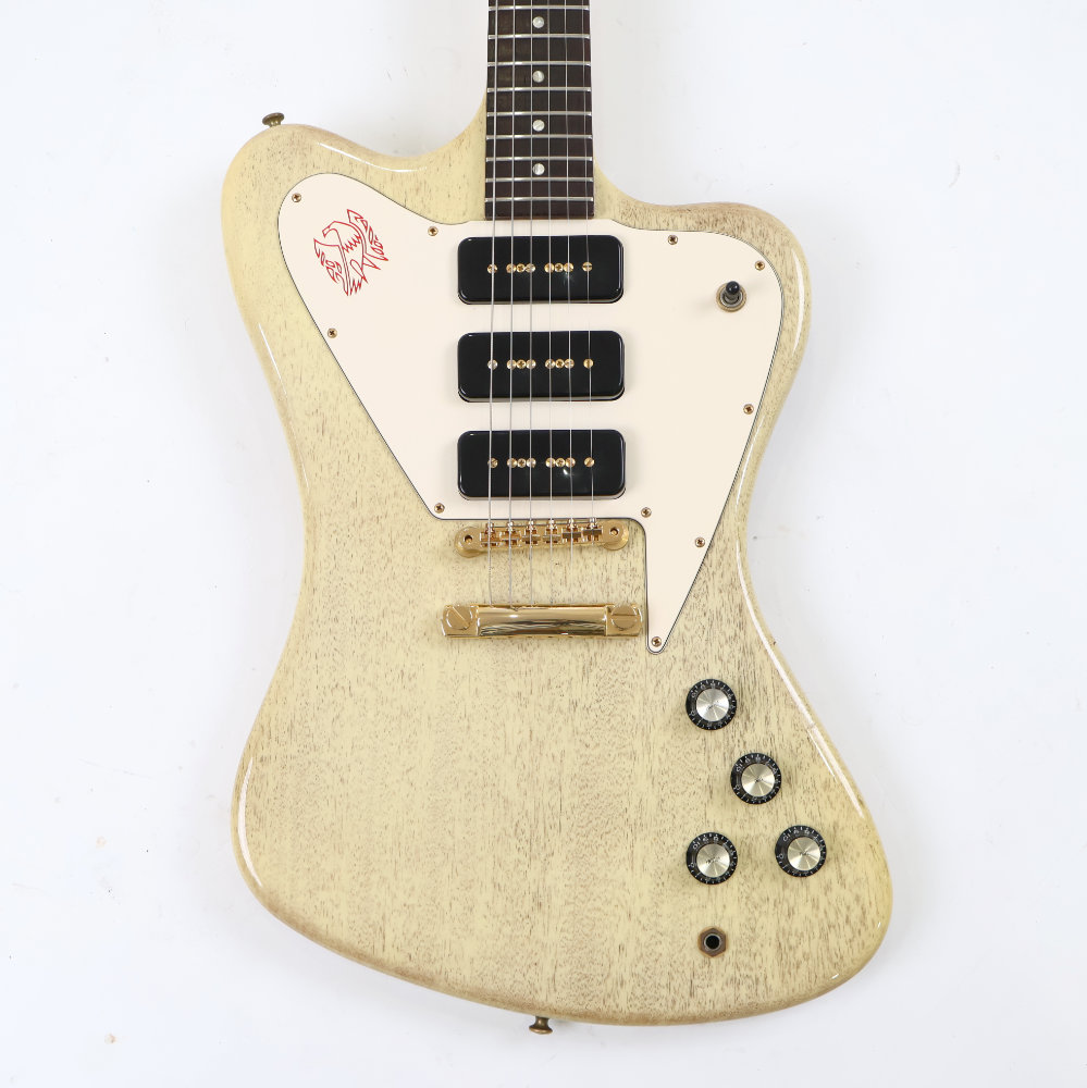 【中古】Gibson Custom Shop ギブソン カスタムショップ Non-Reverse Firebird TV White 2006年製 エレキギター 詳細画像