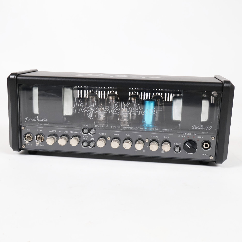 【中古】 Hughes&Kettner HUK-GM40DX/H GRANDMEISTER Deluxe 40 Head オールチューブギターアンプヘッド 真空管アンプ 本体画像