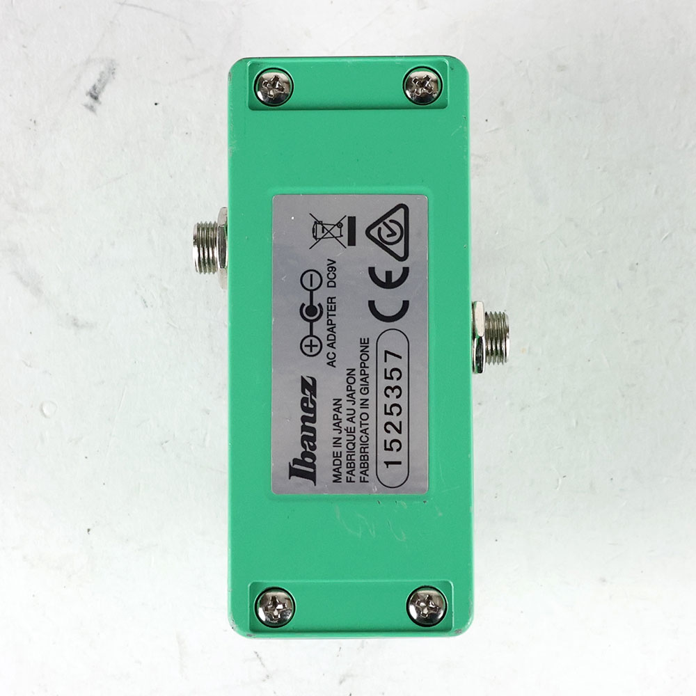 【中古】 チューブスクリーマー ミニ アイバニーズ IBANEZ TSMINI Tube Screamer Mini オーバードライブ ギターエフェクター 裏面