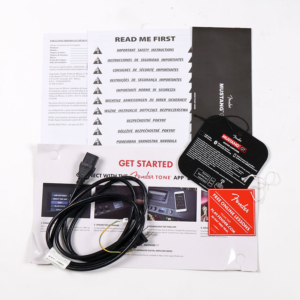 【中古】 ギターアンプ フェンダー Fender MUSTANG GT 40 ギターアンプ 付属品