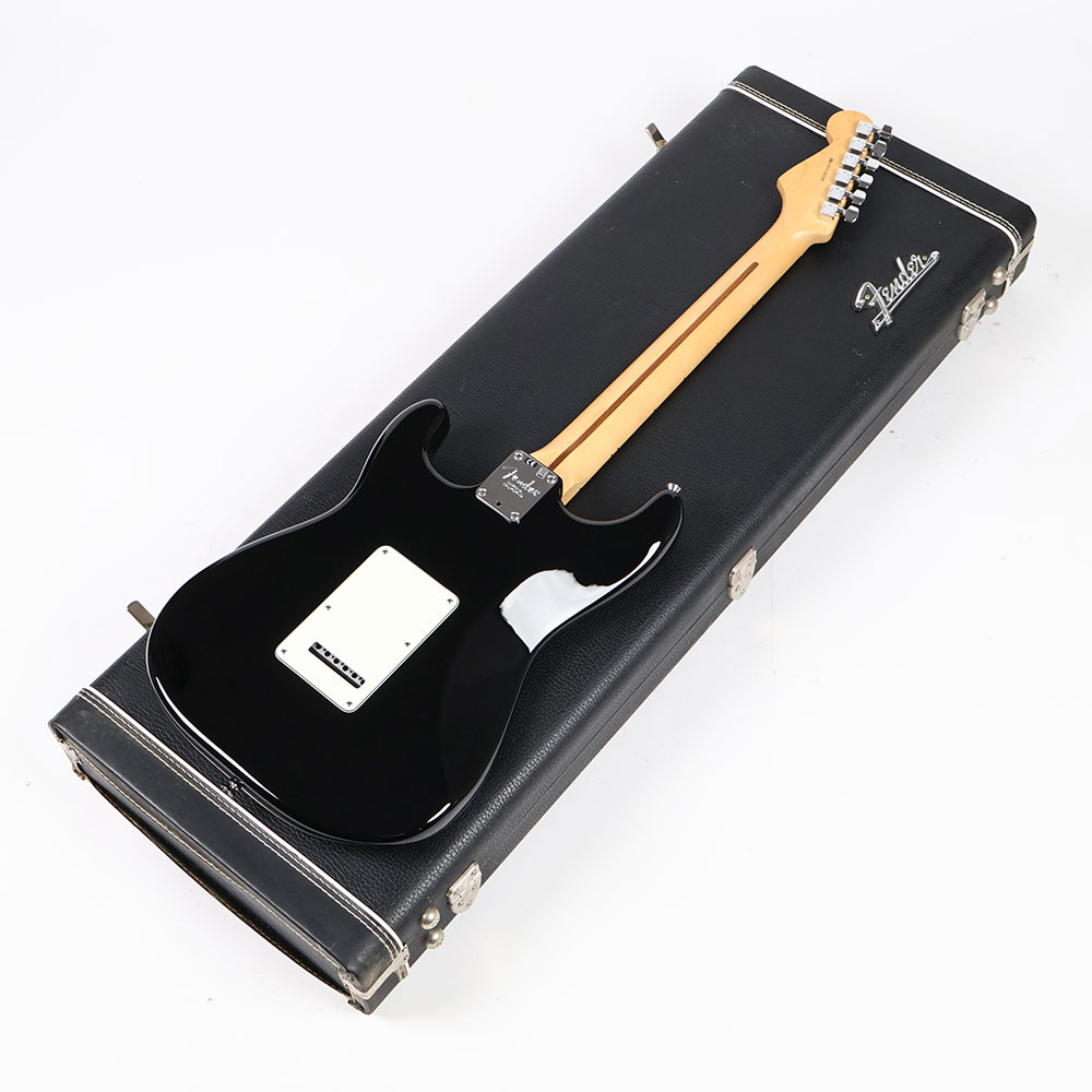 【中古】 エレキギター Fender American Standard Stratocaster Maple Fingerboard Black 2013年製 カスタムショップ製Fat50sピックアップ搭載 フェンダー アメリカンスタンダード ストラトキャスター アメスタ 背面