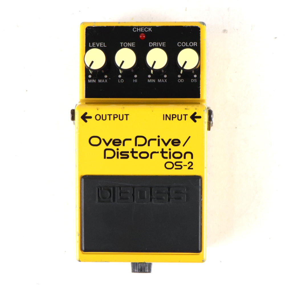 【中古】オーバードライブ ディストーション エフェクター BOSS OS-2 OverDrive Distortion ギターエフェクター