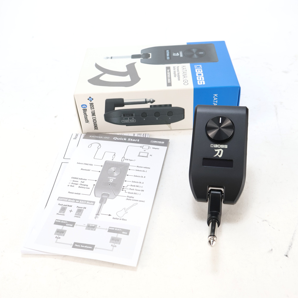 【中古】 ギターヘッドホンアンプ BOSS KTN-GO KATANA GO 第一世代 ギターアンプ エフェクター ボス