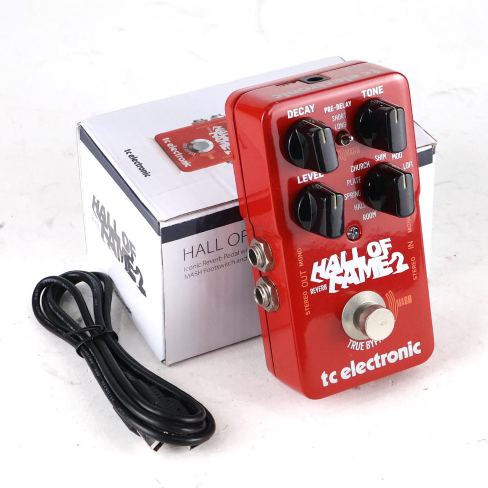 【中古】 エフェクター tc electronic HALL OF FAME 2 MINI REVERB リバーブ ギターエフェクター TCエレクトロニック