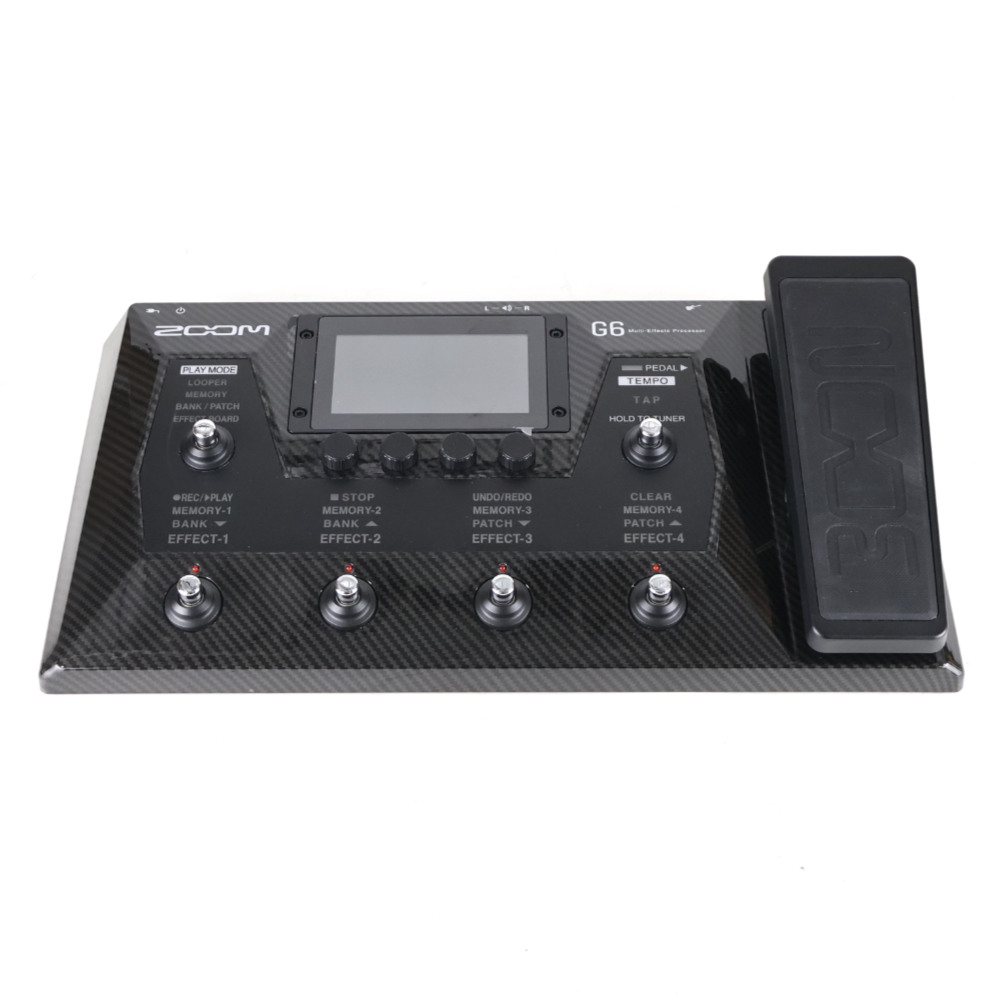 【中古】 エフェクター ZOOM G6 ギターマルチエフェクター ズーム