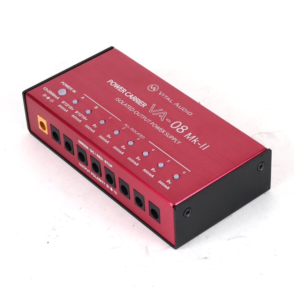 【中古】 バイタルオーディオ パワーサプライ Vital Audio VA-08 Mk-II POWER CARRIER 斜めアングル画像