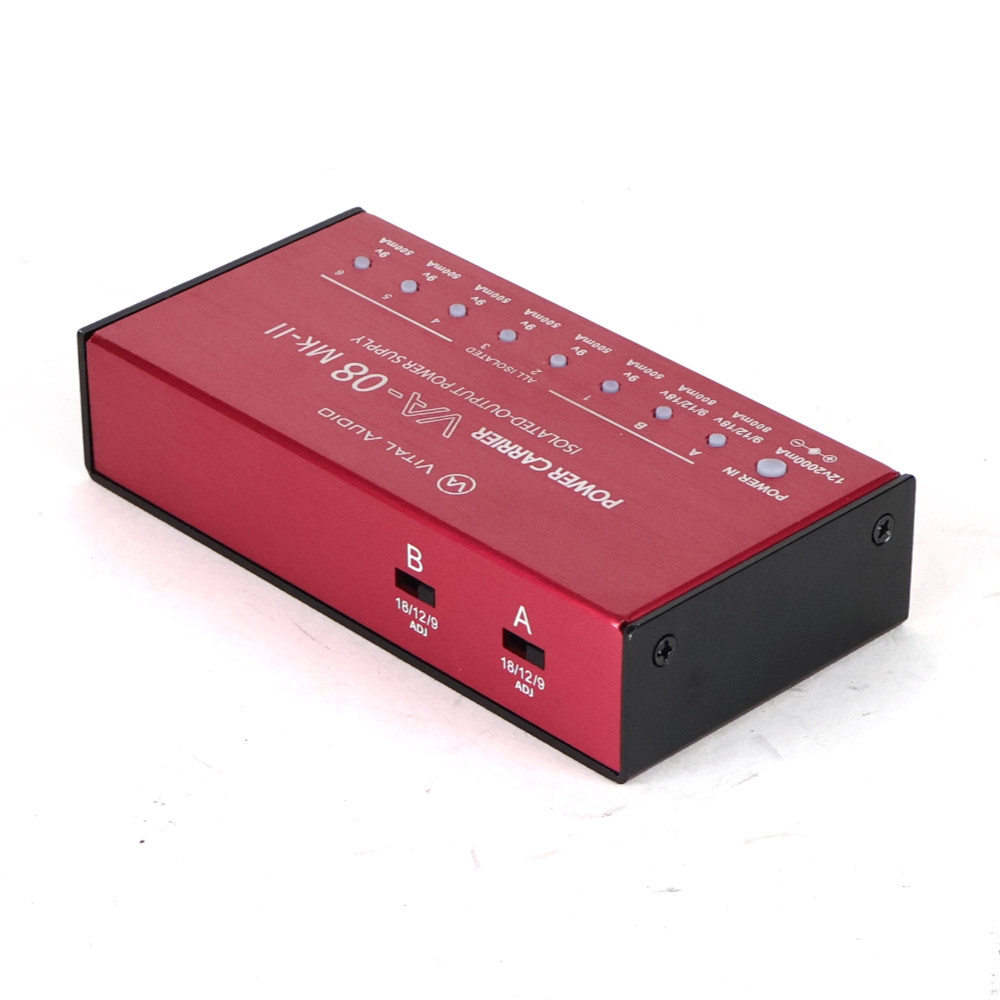 【中古】 バイタルオーディオ パワーサプライ Vital Audio VA-08 Mk-II POWER CARRIER リア斜めアングル画像