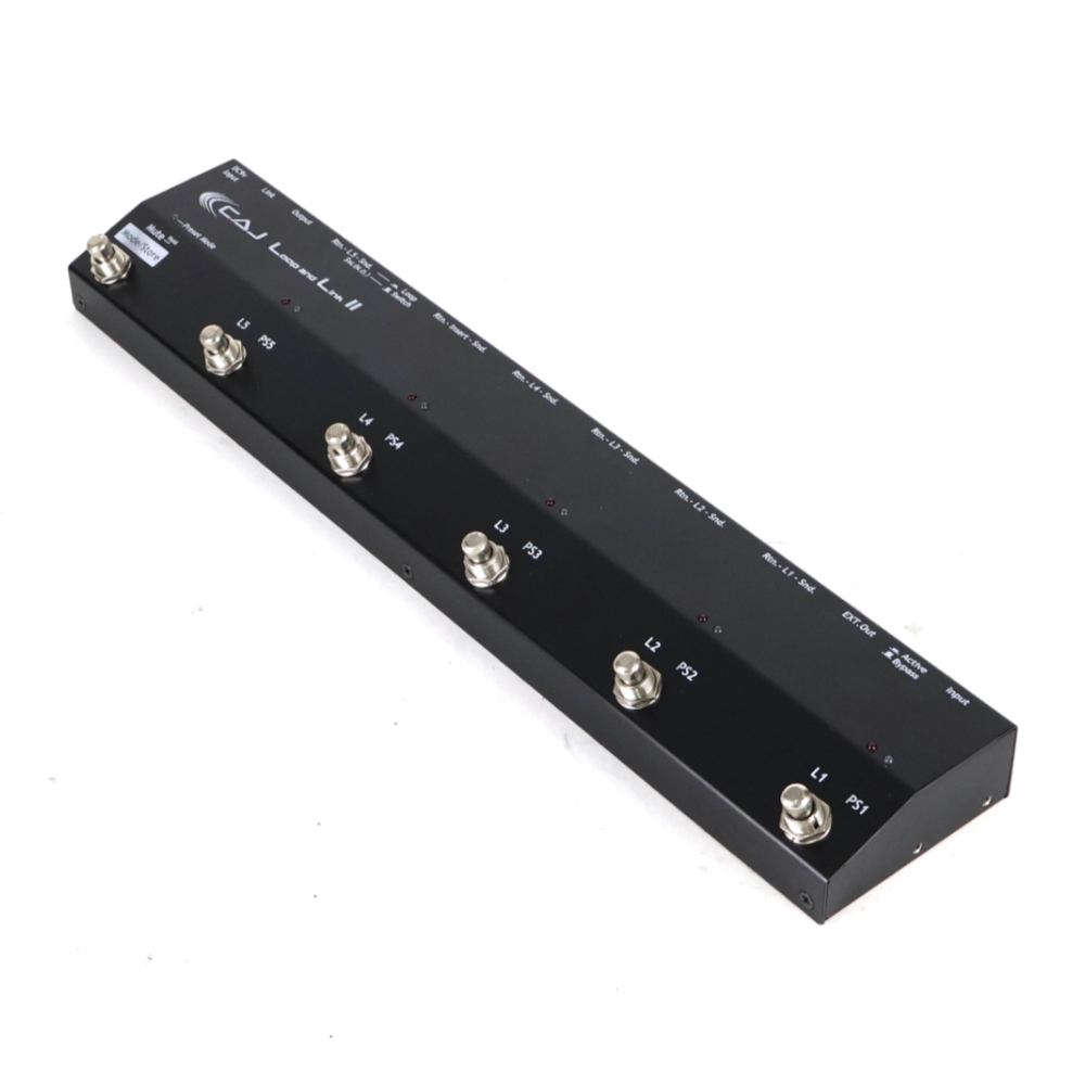 【中古】 オーディオコントローラー CAJ Loop and Link II 斜めアングル画像