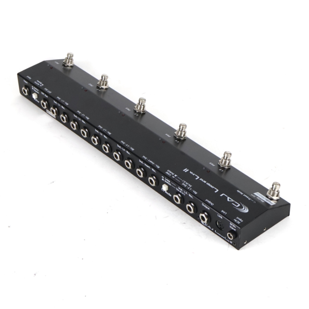【中古】 オーディオコントローラー CAJ Loop and Link II リア斜めアングル画像