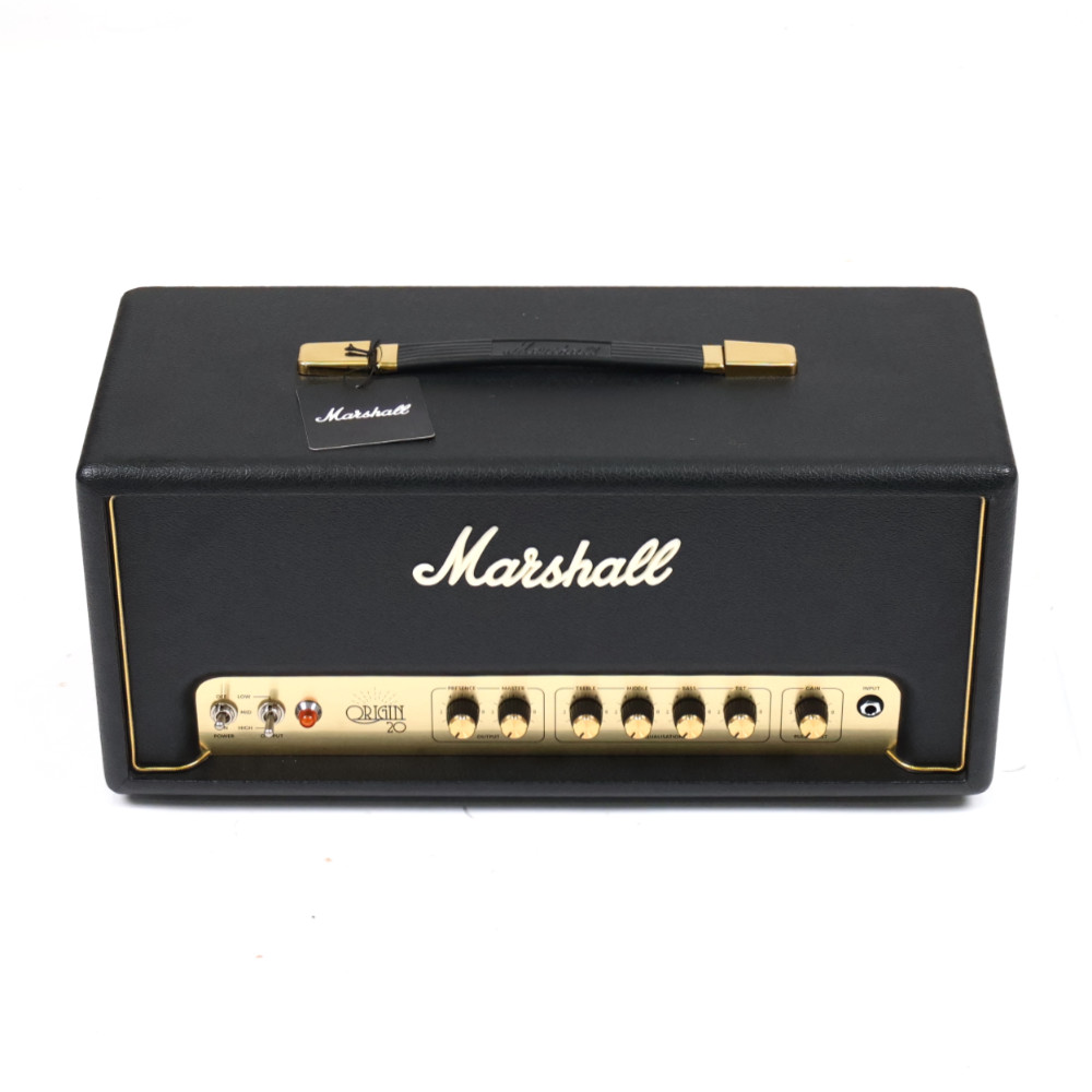 【中古】 MARSHALL ORIGIN20H 20W ギターアンプ ヘッド 真空管アンプ フロント画像