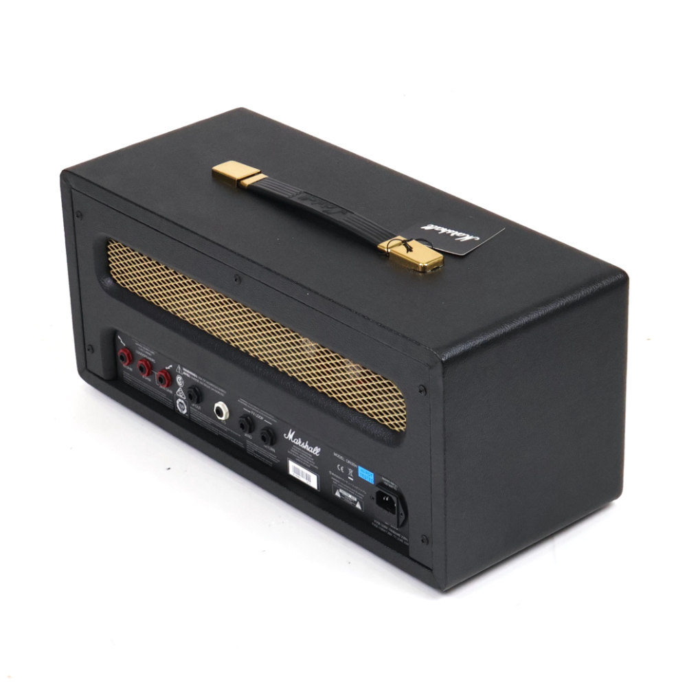 【中古】 MARSHALL ORIGIN20H 20W ギターアンプ ヘッド 真空管アンプ リア斜めアングル画像