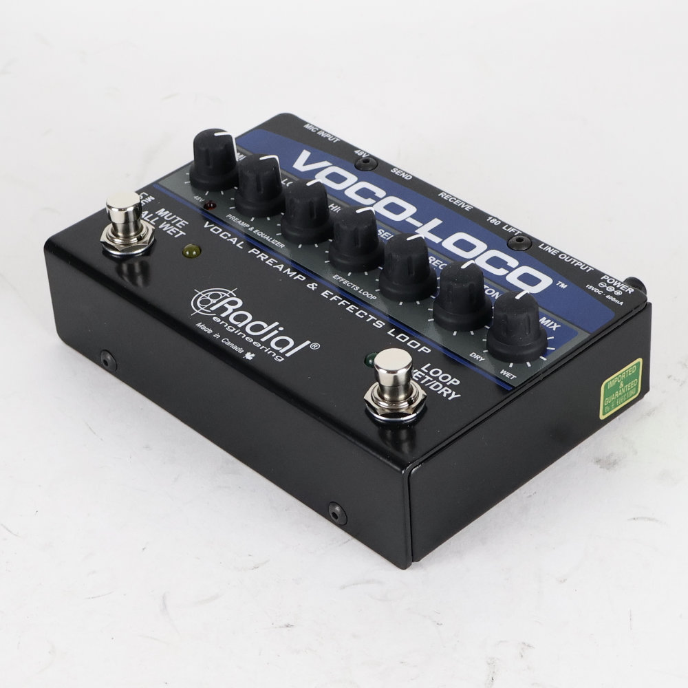 【中古】 エフェクトスイッチャー RADIAL VOCO-LOCO 全体
