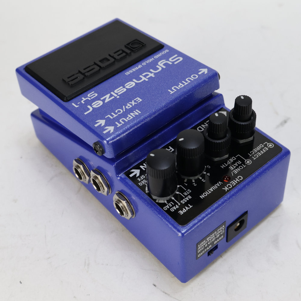 【中古】 ギターシンセサイザー エフェクター BOSS SY-1 Synthesizer ギターエフェクター 全体