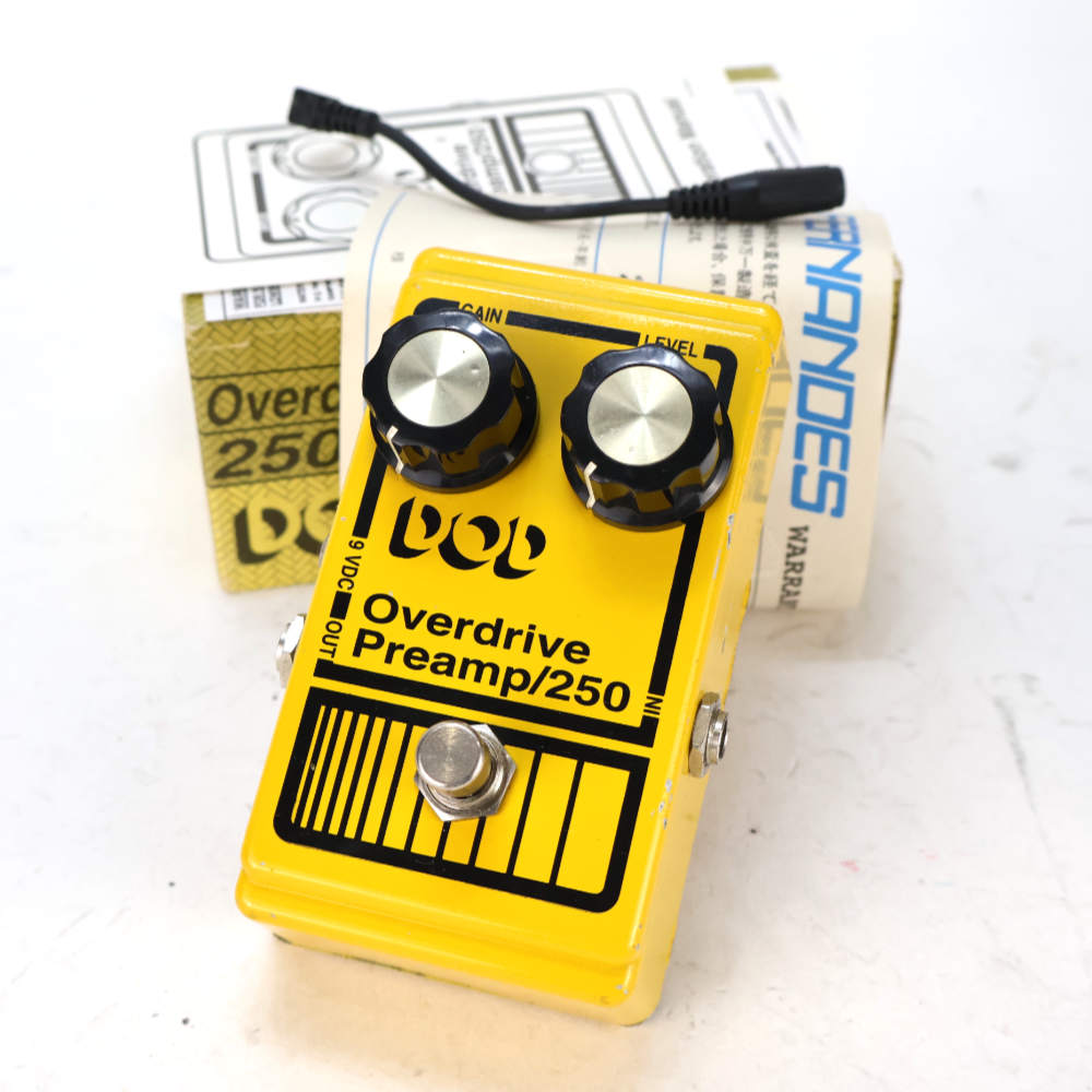 【中古】 DOD OVERDRIVE PREAMP 250 オーバードライブ ギターエフェクター