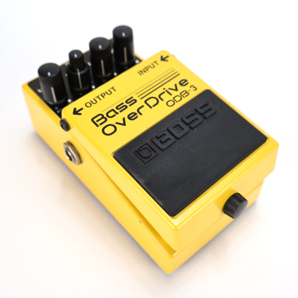 【中古】 ベースオーバードライブ エフェクター BOSS ODB-3 Bass OverDrive ベースエフェクター 斜めアングル画像