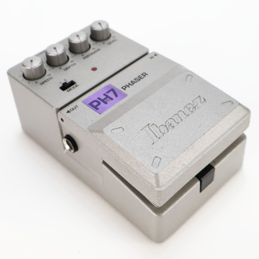 【中古】 フェイザー IBANEZ PH7 PHASER ギターエフェクター 本体画像 斜め 2