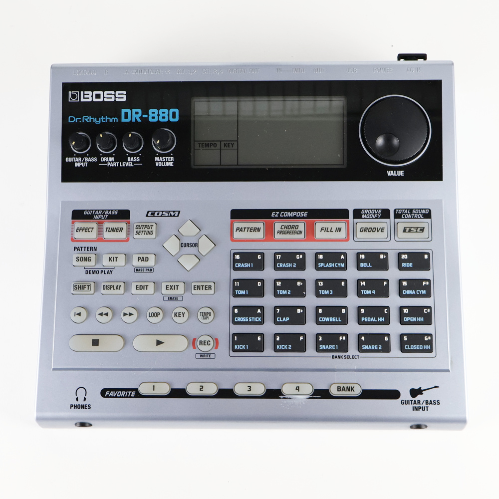 【中古】 リズムマシン BOSS DR-880 Dr.Rhythm ドクターリズム