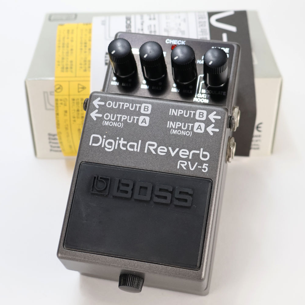 【中古】デジタルリバーブ エフェクター BOSS RV-5 Digital Reverb ボス リヴァーブ エフェクター