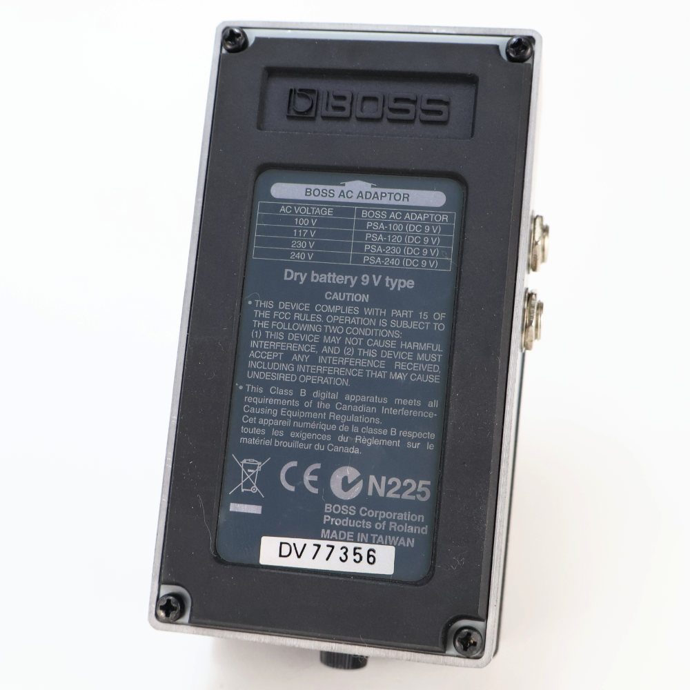 【中古】デジタルリバーブ エフェクター BOSS RV-5 Digital Reverb ボス リヴァーブ エフェクター 本体画像 裏