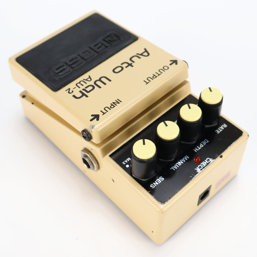 【中古】 オートワウ エフェクター BOSS AW-2 Auto Wah ギターエフェクター 本体画像 斜め