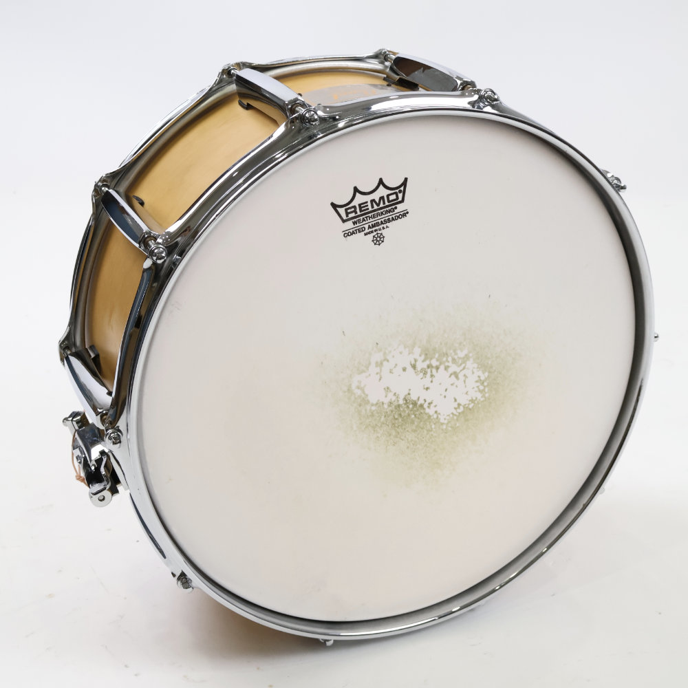 【中古】 スネアドラム パール Pearl ZRXシリーズ 14x6.5 スネアドラム 正面