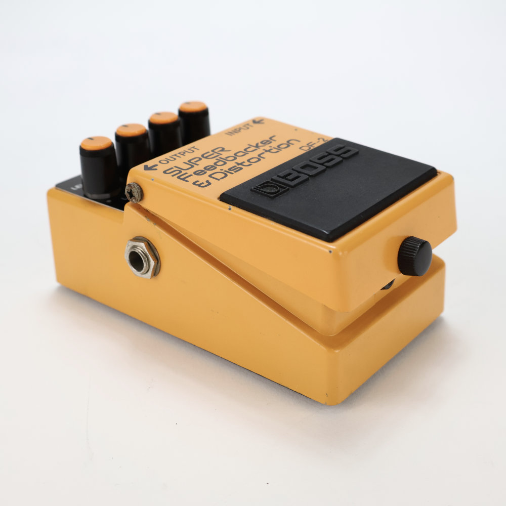 【中古】スーパーフィードバッカー ディストーション エフェクター BOSS DF-2 Made in Japan SUPER Feedbacker&Distortion 側面