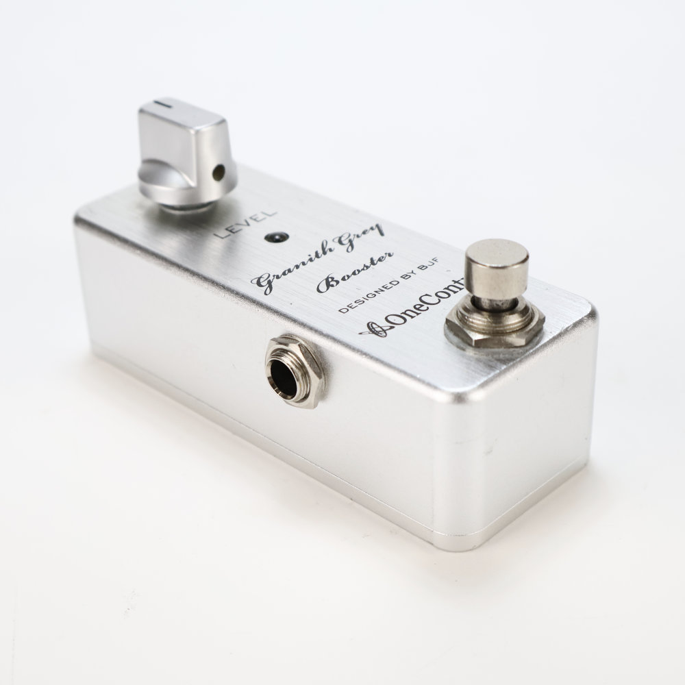 【中古】 One Control ワンコントロール Granith Grey Booster 旧デザイン ブースター エフェクター 側面