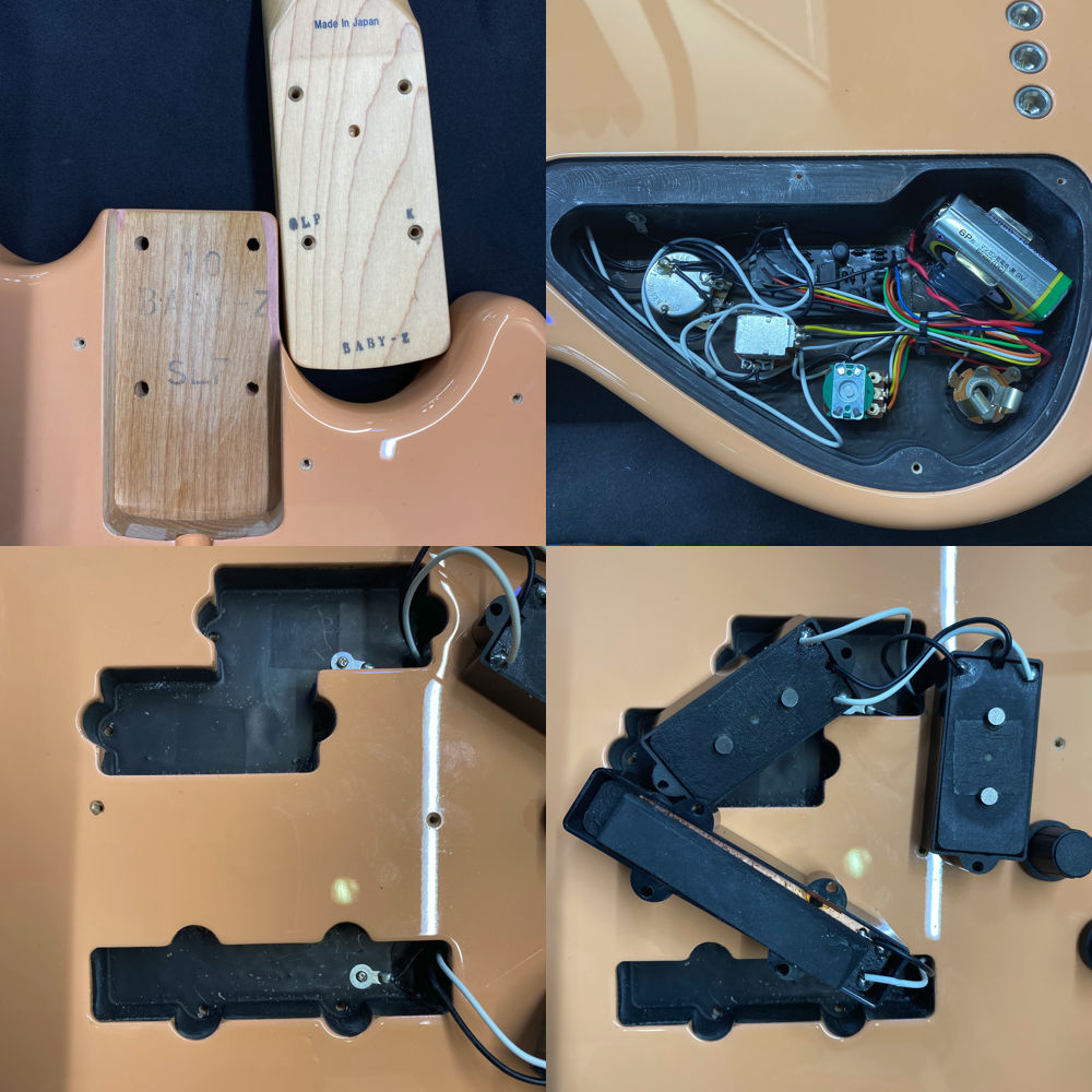 【中古】ATELIER Z アトリエZ babyZ-4PJ SLP Active 2014年製 マッチングヘッド ショートスケール エレキベース ピックアップ