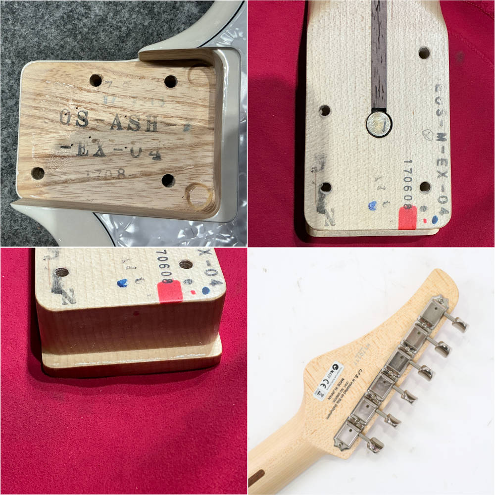 【中古】 エレキギター Fujigen EOS-ASH-M/WB/04 White Blonde 2017年製 フジゲン 富士弦 Expert ODYSSEY 日本製 MADE IN JAPAN 詳細画像
