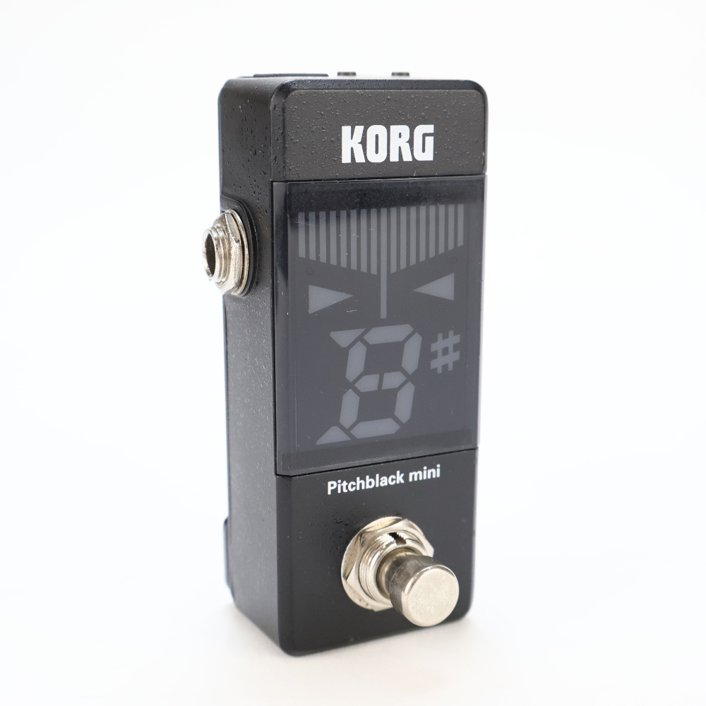 【中古】チューナー ピッチブラックミニ KORG PB-MINI PITCHBLACK mini ペダルチューナー