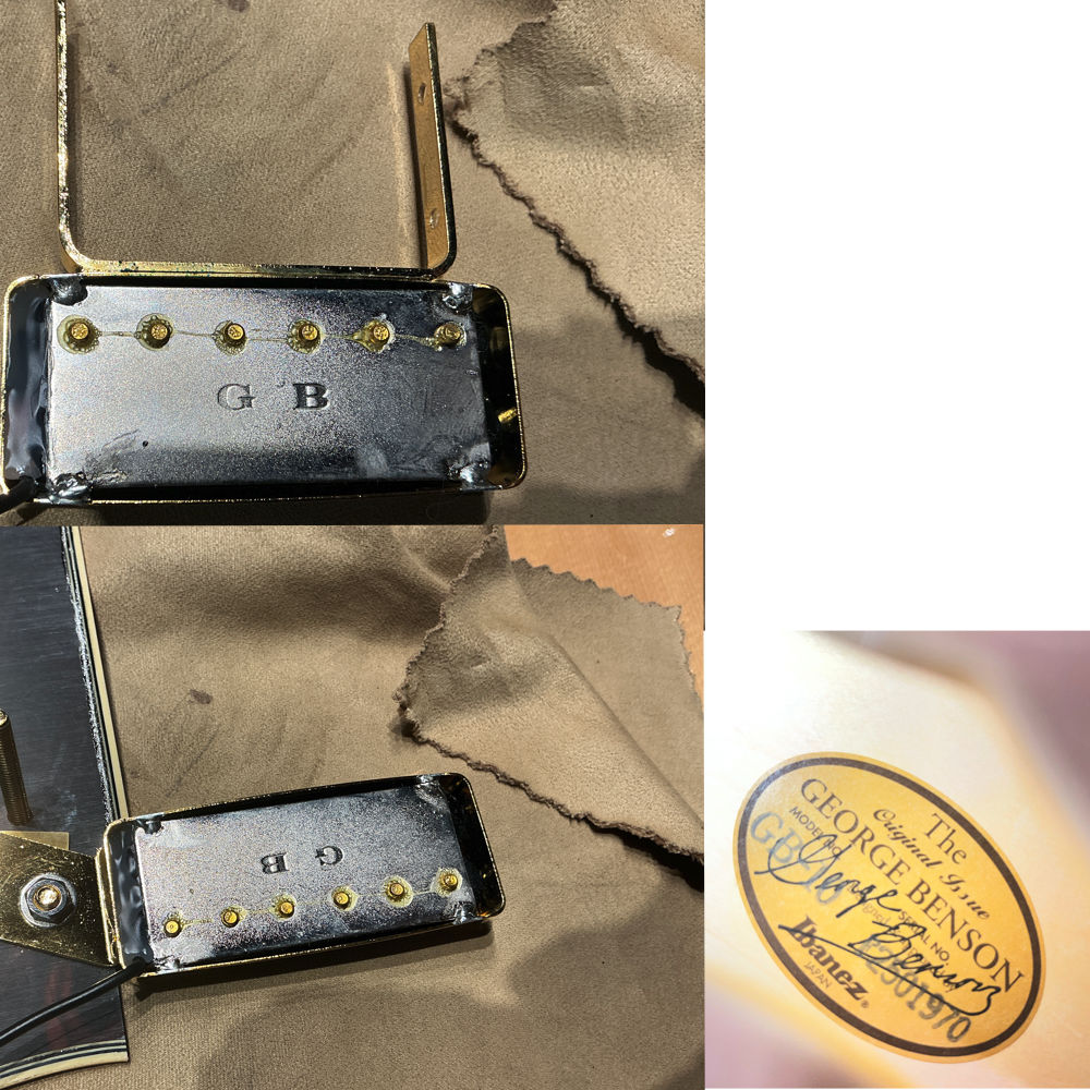 【中古】 エレキギター IBANEZ GB10NT George Benson Signature Model 2025年製 フルアコースティックギター 日本製 MADE IN JAPAN ピックアップ
