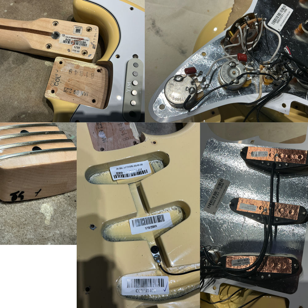 【中古】 エレキギター Fender Yngwie Malmsteen Stratocaster Scalloped Maple Fingerboard Vintage White 2025年製 フェンダー イングヴェイ・マルムスティーン ストラトキャスター ピックアップ