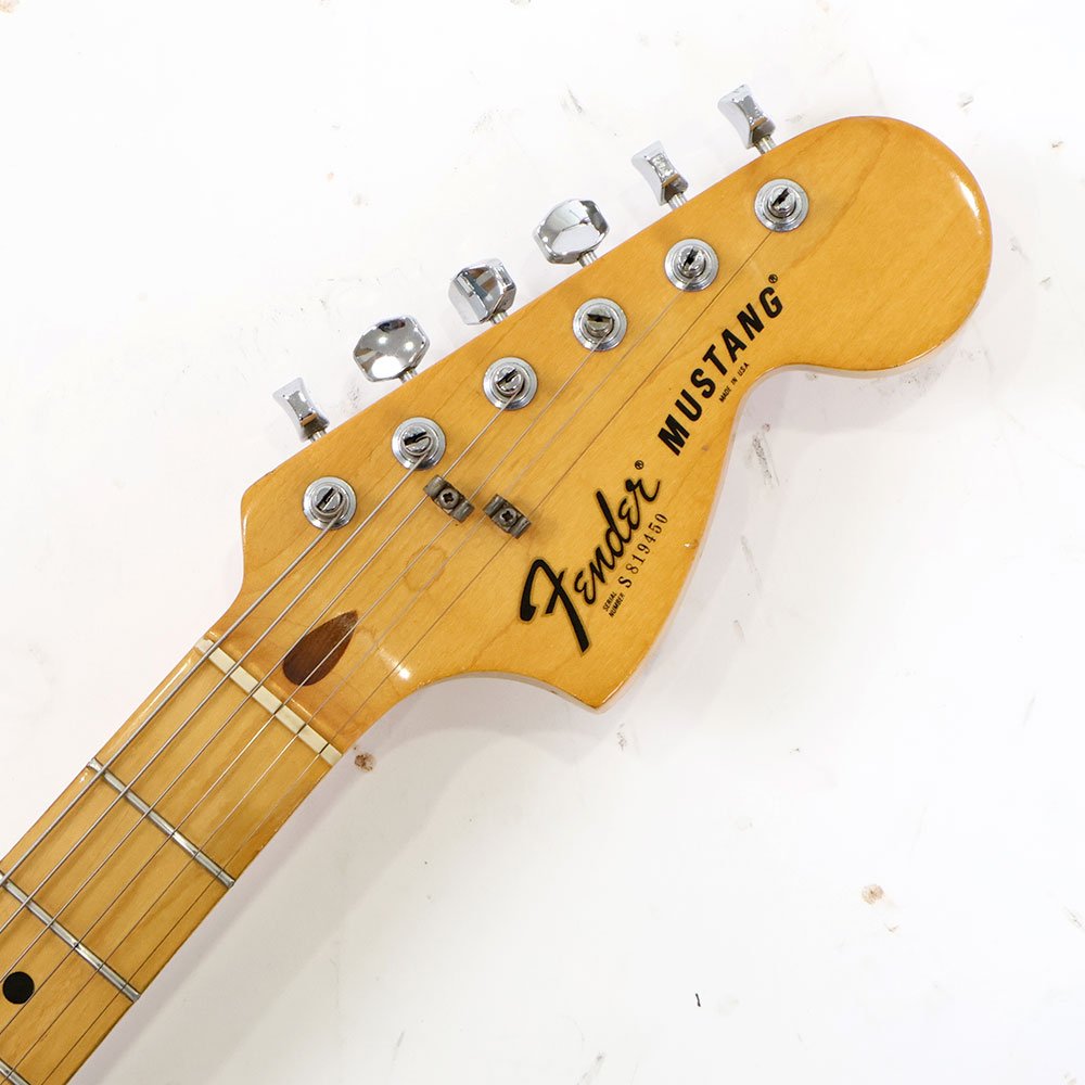 【中古】 エレキギター Fender Mustang NAT Maple FingerBoard 1978年製 フェンダー ムスタング ヘッド