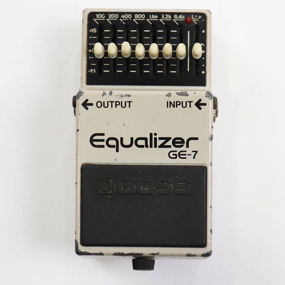【中古】イコライザー エフェクター BOSS GE-7 Equalizer Made in Japan ギターエフェクター