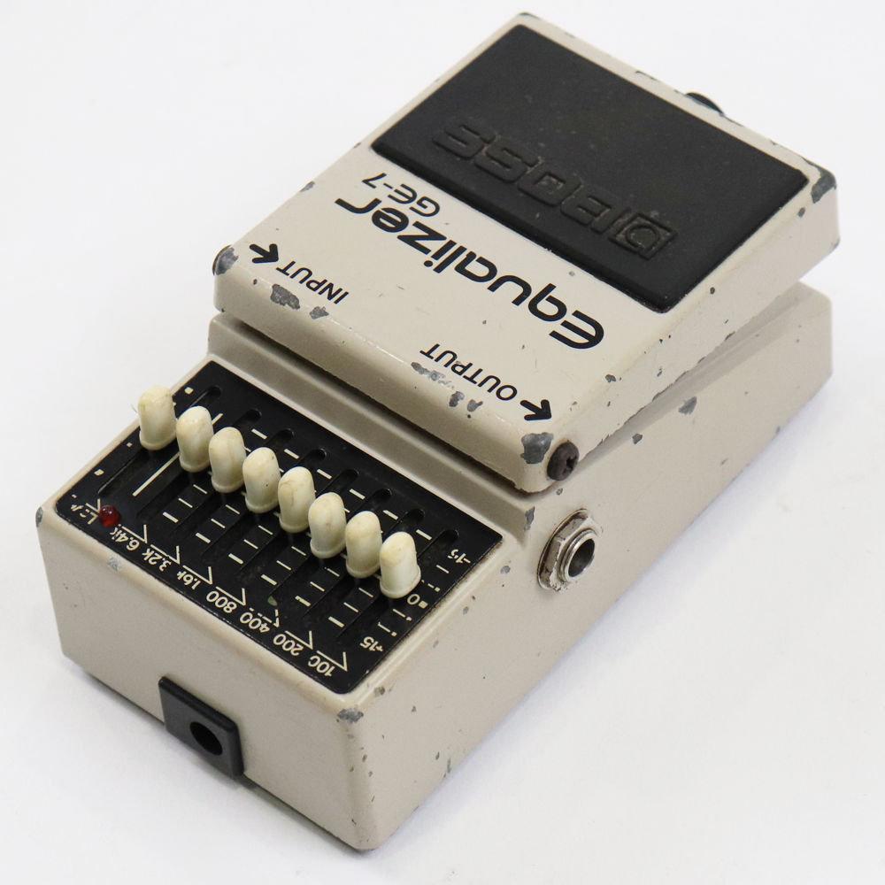 【中古】イコライザー エフェクター BOSS GE-7 Equalizer Made in Japan ギターエフェクター 側面