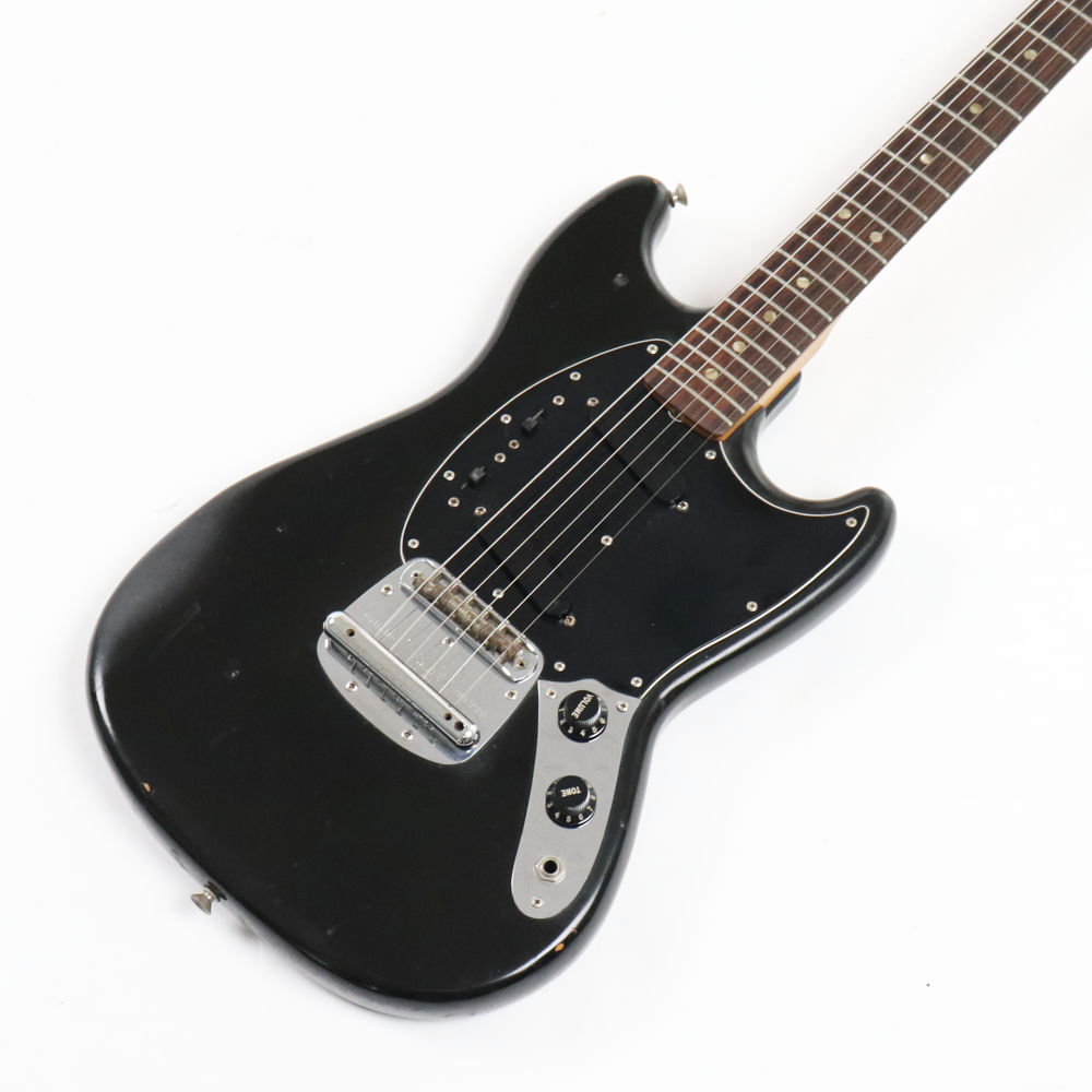 【中古】 Fender フェンダー Mustang Black ムスタング 1979年製 エレキギター ボディトップ