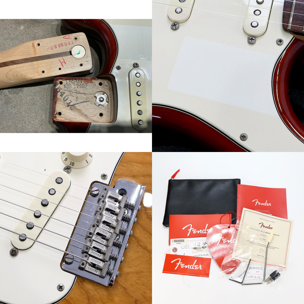 【中古】 エレキギター Fender American Professional Stratocaster Rosewood Fingerboard Sienna Sunburst 2017年製 フェンダー アメリカンプロフェッショナル ストラトキャスター アメプロ ネック、サビ、シール跡、付属品