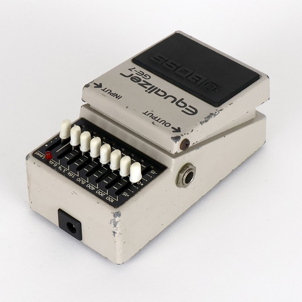 【中古】イコライザー エフェクター BOSS GE-7 Equalizer Made in Japan ギターエフェクター 全体