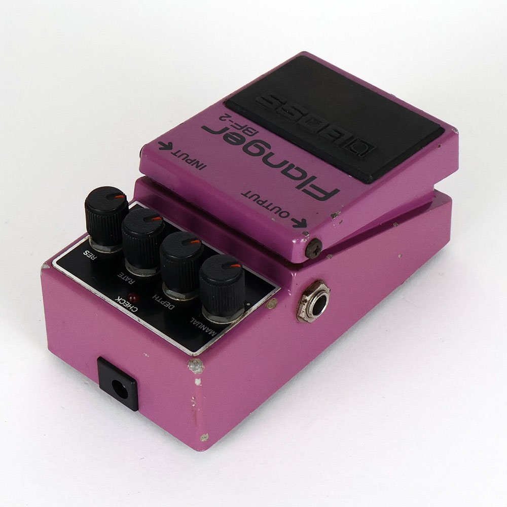 【中古】 フランジャー BOSS BF-2 Flanger Made in Japan ボス ギターエフェクター 全体